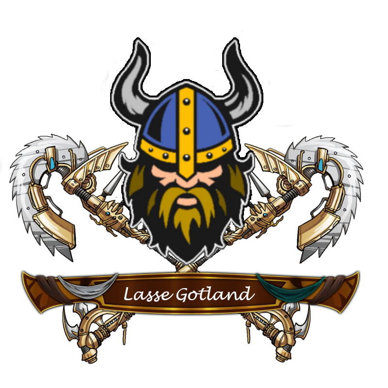 Logga med viking, LasseGotland